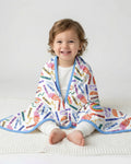 Crayon Chaos Bamboo Blanket