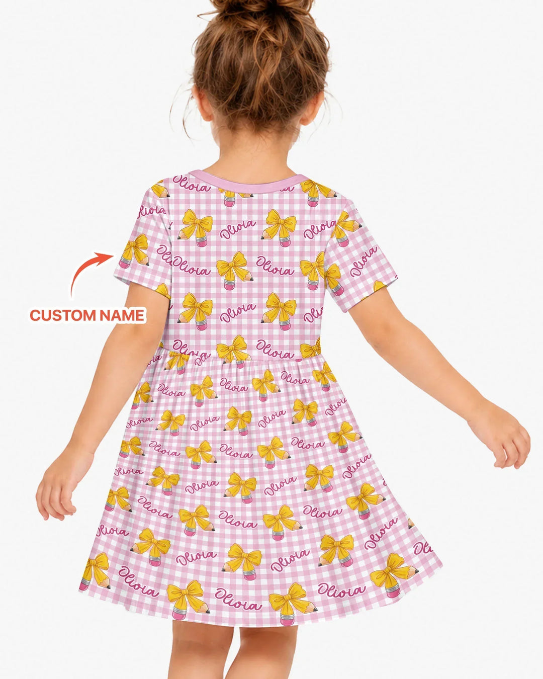 Coquette Back To School Bamboo Twirl Dress