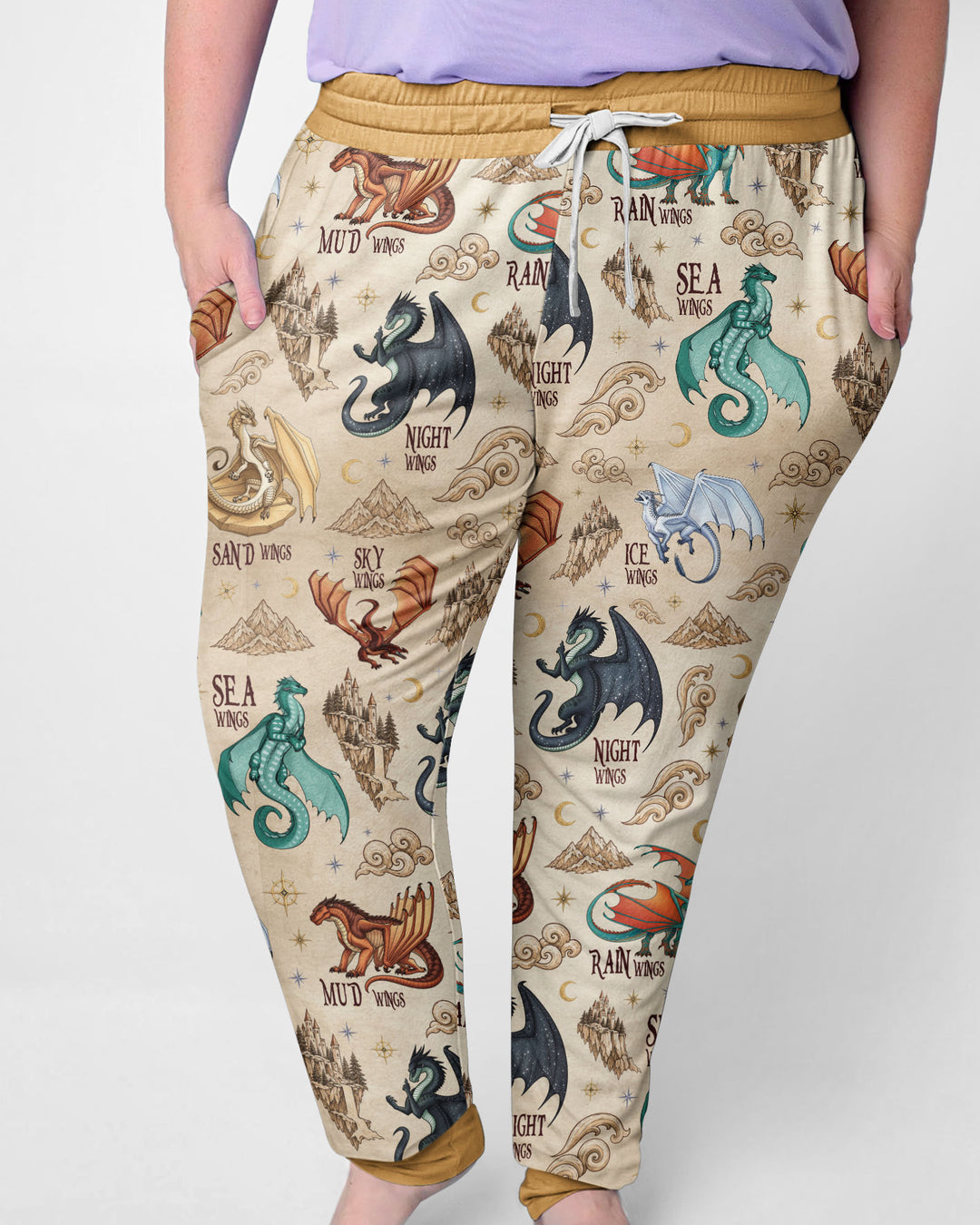 Elemental Dragons Bamboo Women Pajama Set