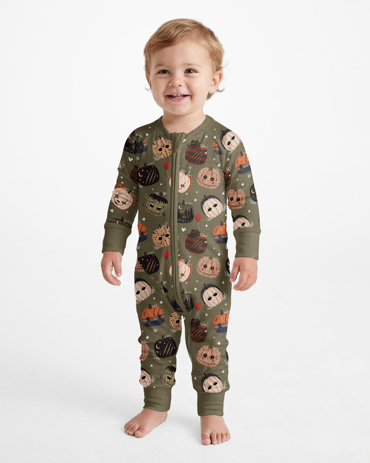 Spooky Slasher Pumpkins Bamboo Convertible Zippy