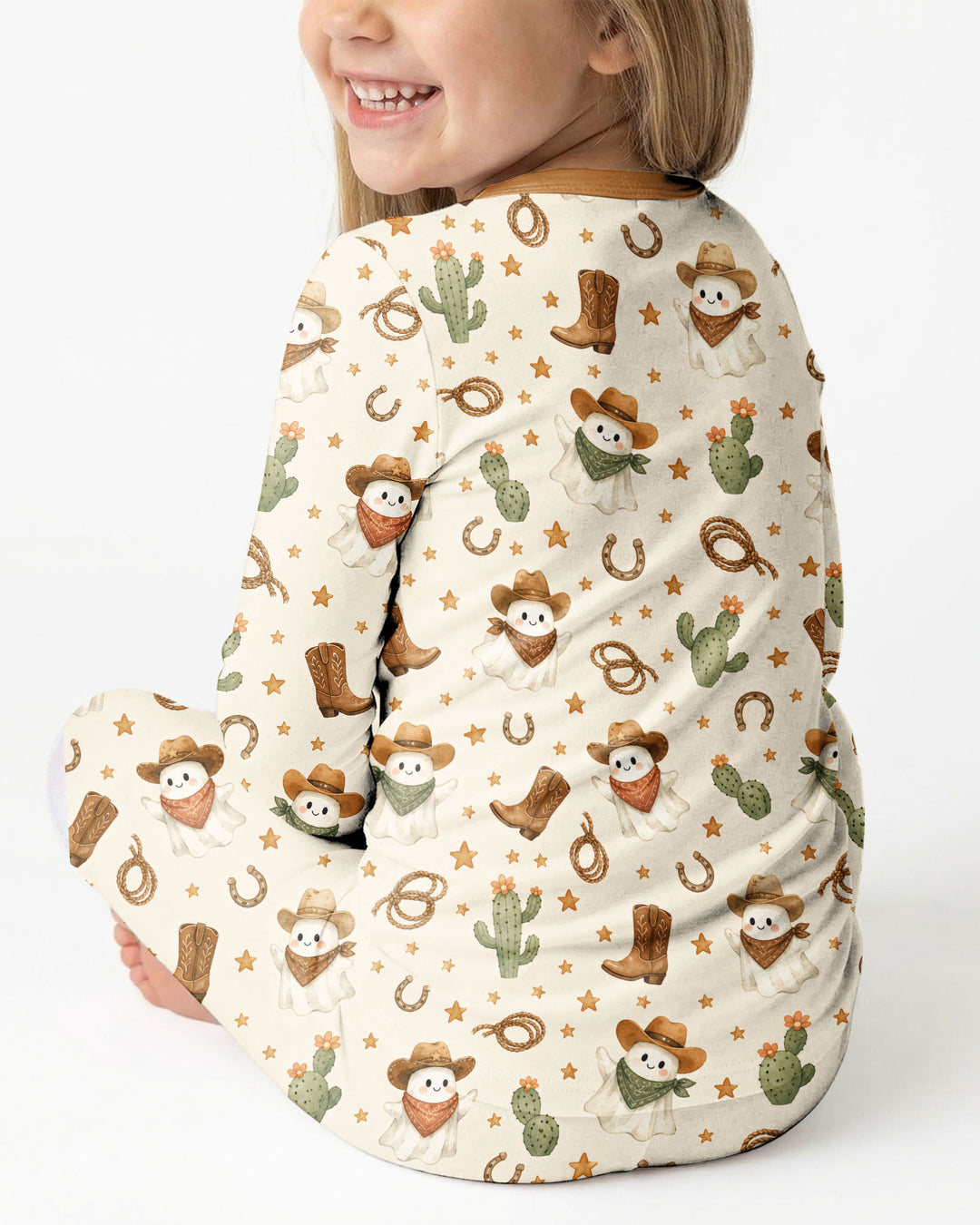 Template Bamboo Two Piece Long Sleeve Pyjamas Set