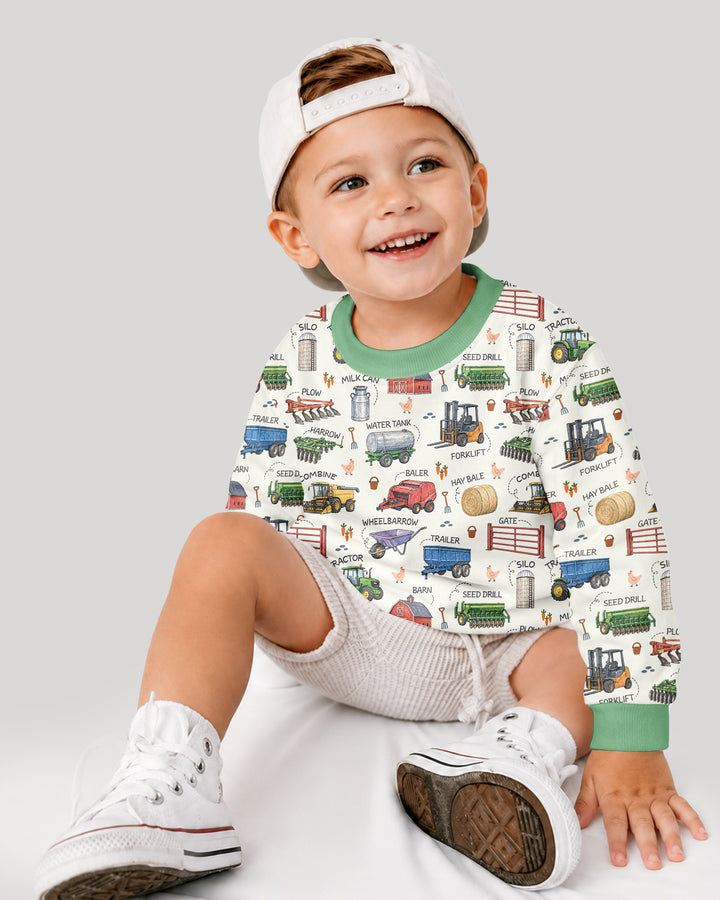 Little Farmer Bamboo Crewneck Sweatshirt