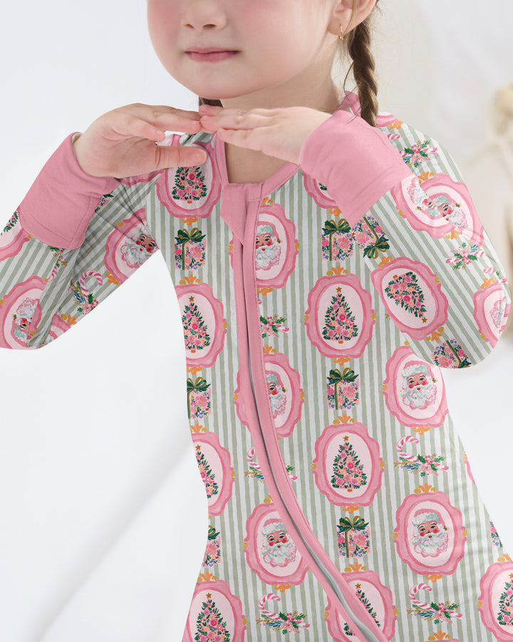 Vintage Christmas Keepsake Bamboo Convertible Zippy
