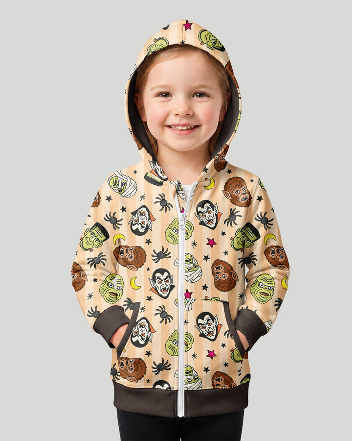 Creepy Crew Family Matching Bamboo Zip Hoodie