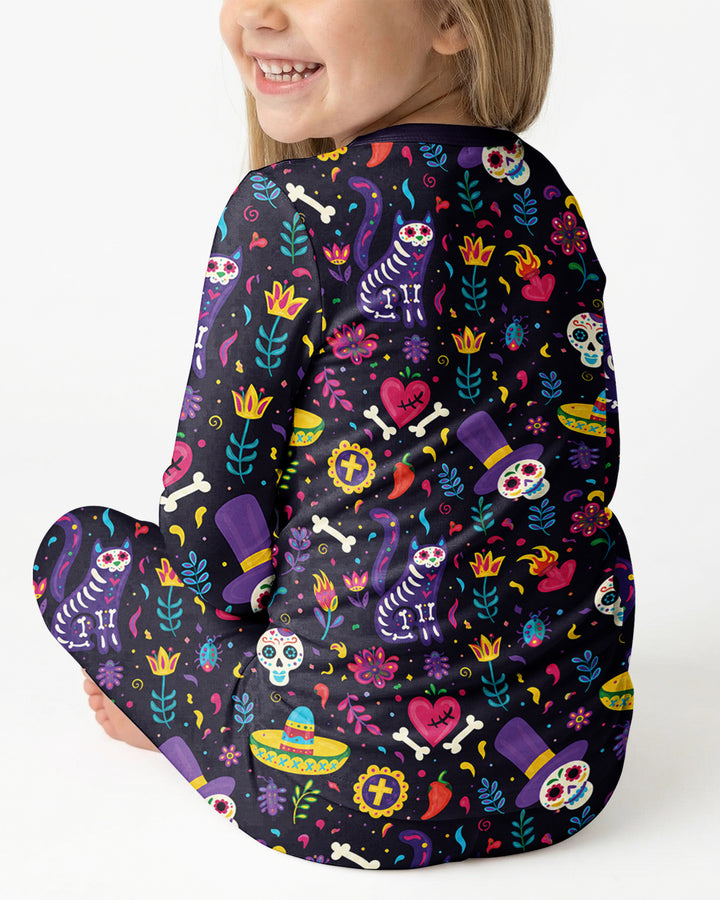 Template Bamboo Two Piece Long Sleeve Pyjamas Set