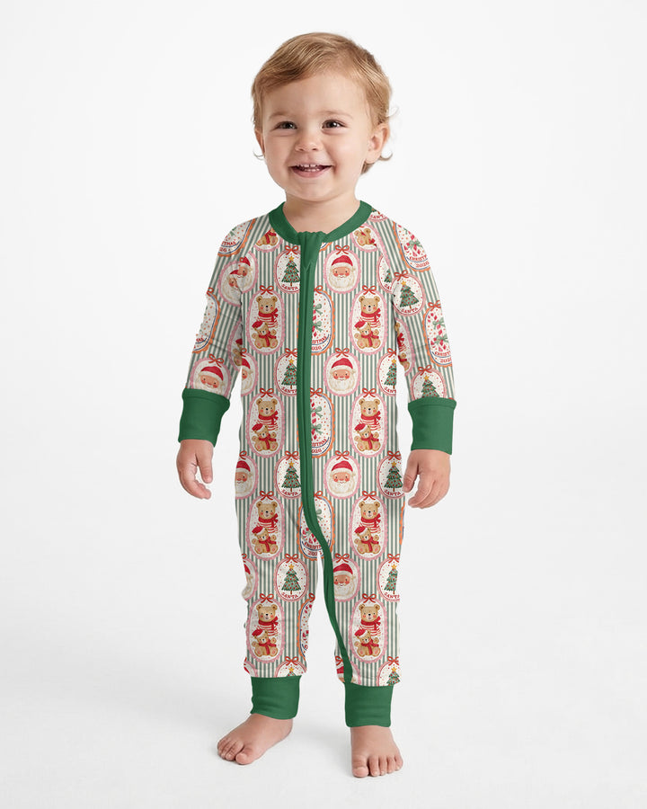 Teddy Bear Christmas Bamboo Convertible Zippy
