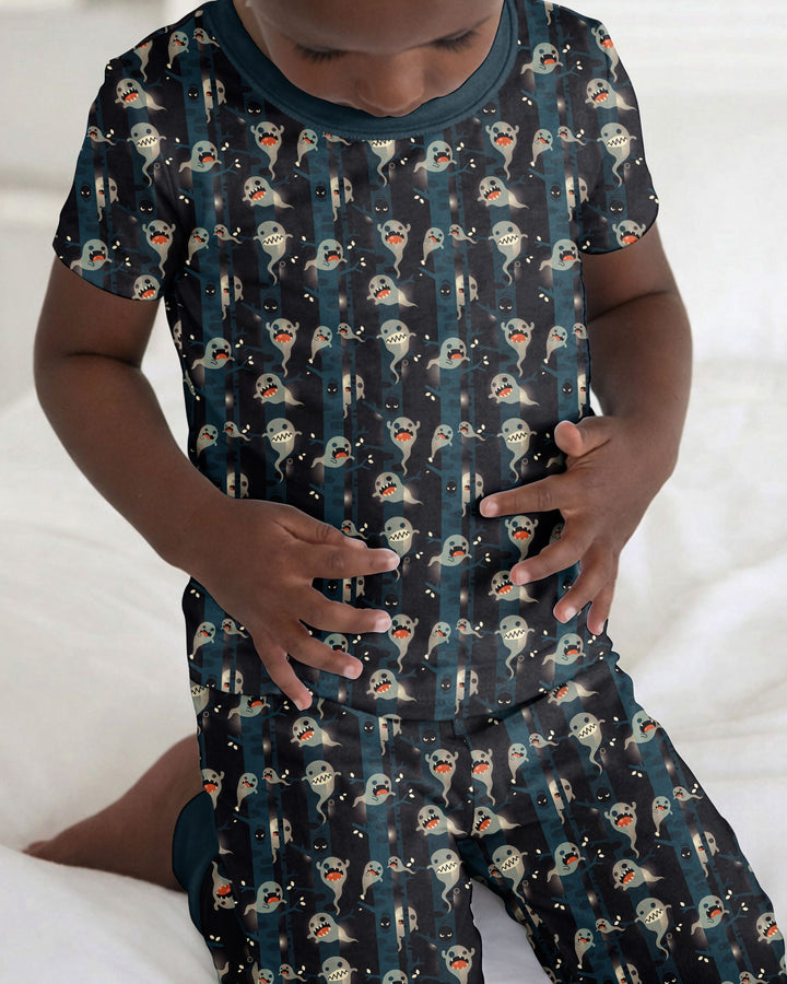 Scared yet Bamboo Two Piece Short Sleeve Pajama Set