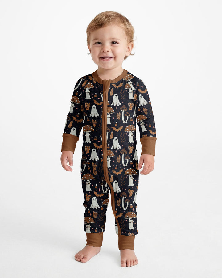 Retro Halloween Whimsy Bamboo Convertible Zippy
