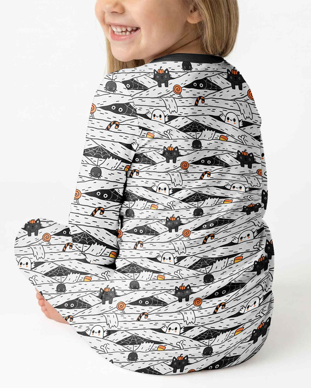 Template Bamboo Two Piece Long Sleeve Pyjamas Set