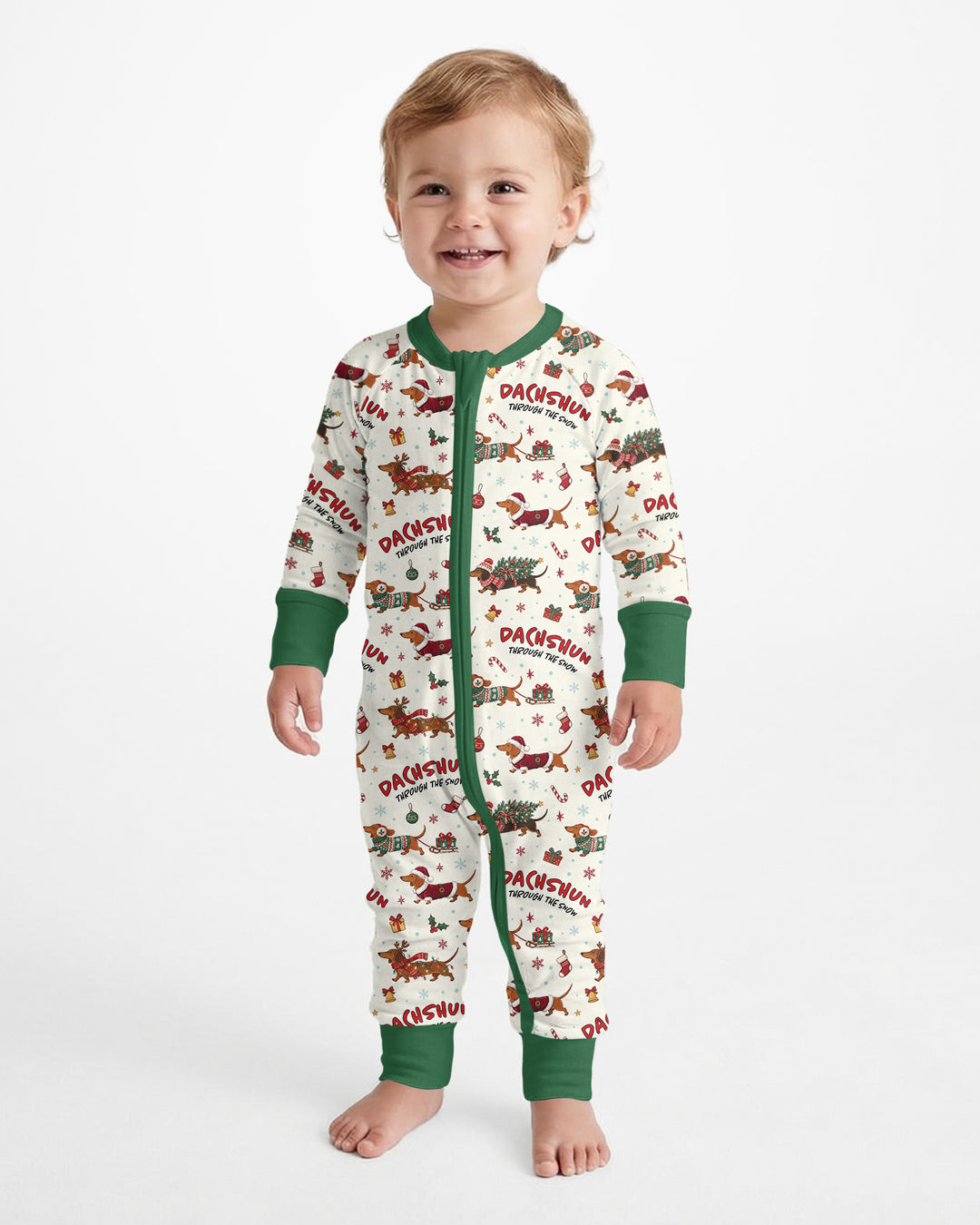 Dachshund Through The Snow Bamboo Convertible Zippy