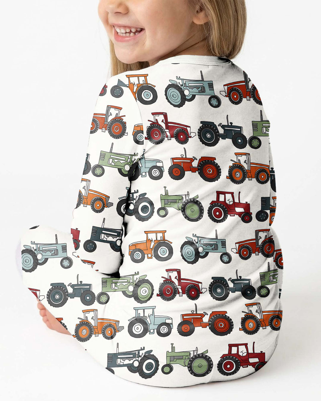 Tiny Tractors Bamboo Two Piece Pyjamas Set
