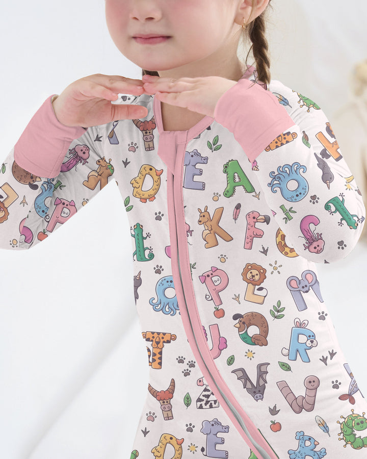 Animals Alphabet Bamboo Convertible Zippy
