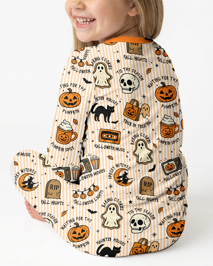 Tis' The Season Bamboo Two Piece Long Sleeve Pajama Set