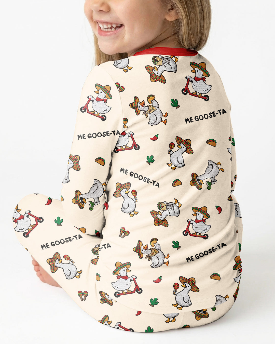 Me-Goose-Ta Bamboo Two Piece Long Sleeve Pajama Set