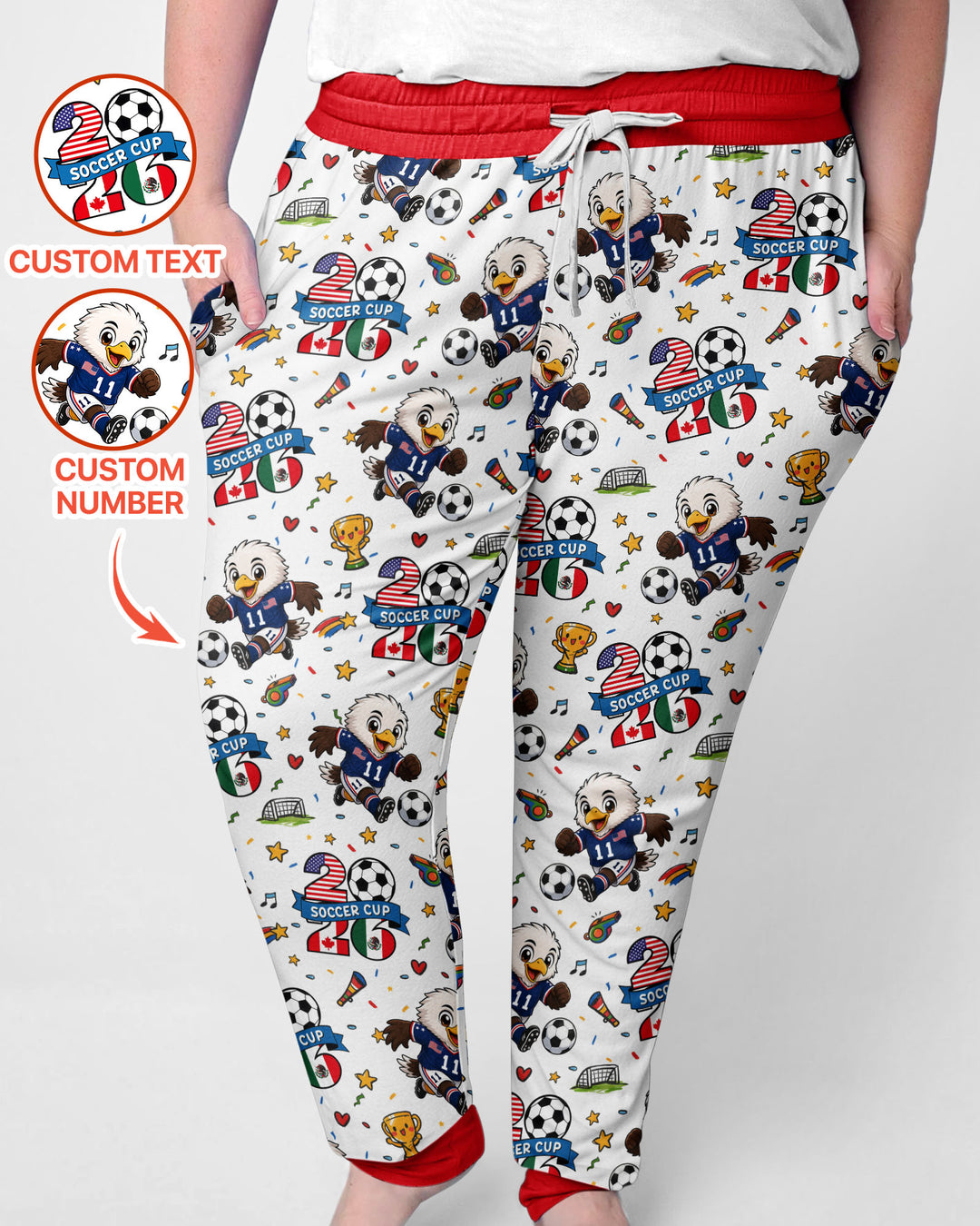 We Are The Champions Soccer Cup 2026 Bamboo Women Pajama Set