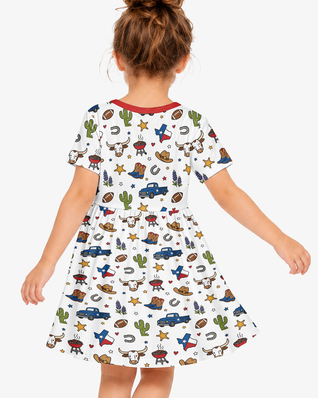 Someone in Texas Loves Me Bamboo Twirl Dress