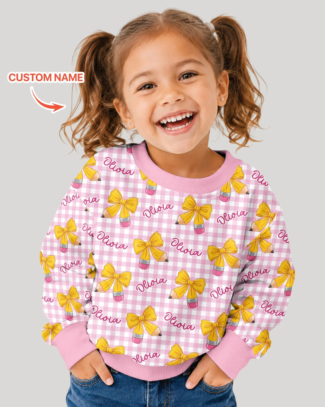 Coquette Back To School Bamboo Crewneck Sweatshirt