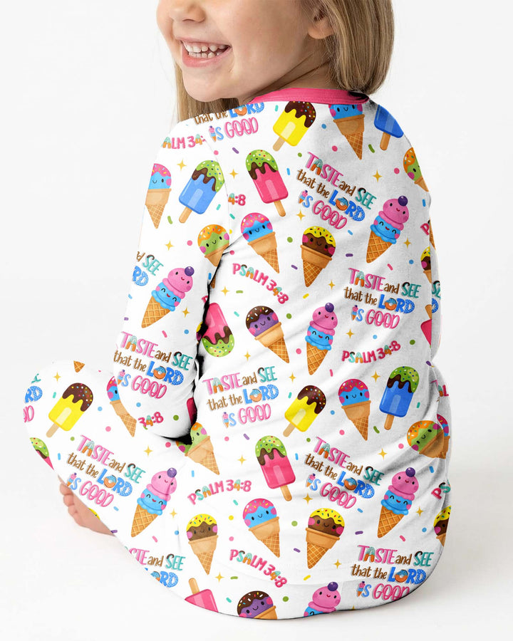 Template Bamboo Two Piece Long Sleeve Pyjamas Set