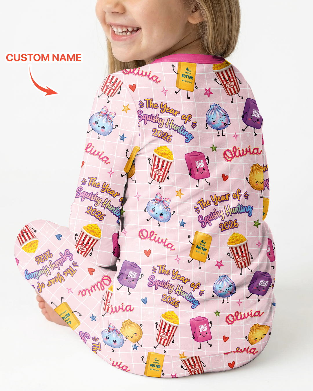 The Year of Squishy Hunting Bamboo Two Piece Long Sleeve Pajama Set