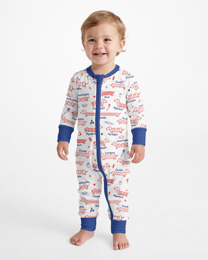 Pasta Pups Bamboo Convertible Zippy