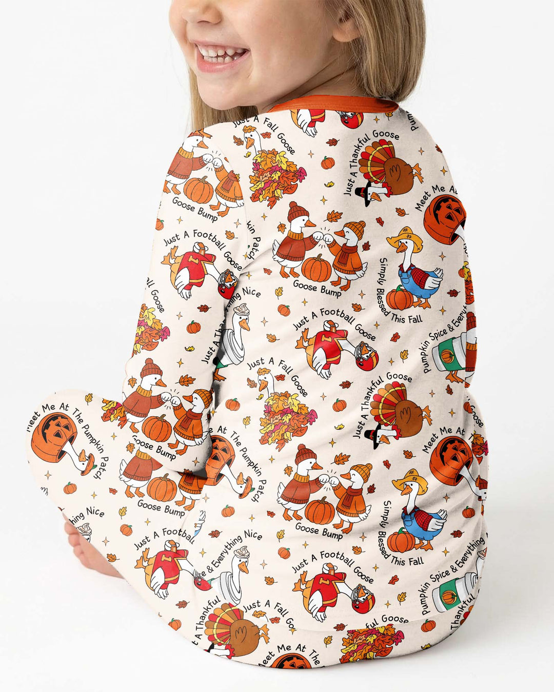 Template Bamboo Two Piece Long Sleeve Pyjamas Set