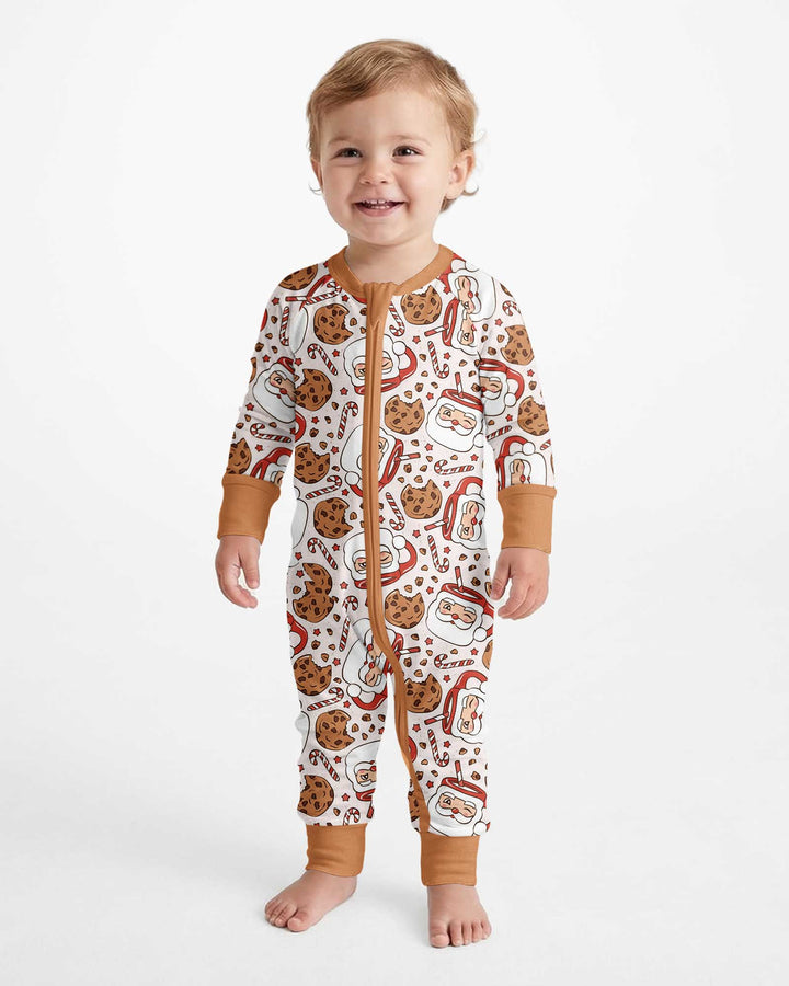 Santa's Cookie Break Bamboo Convertible Zippy