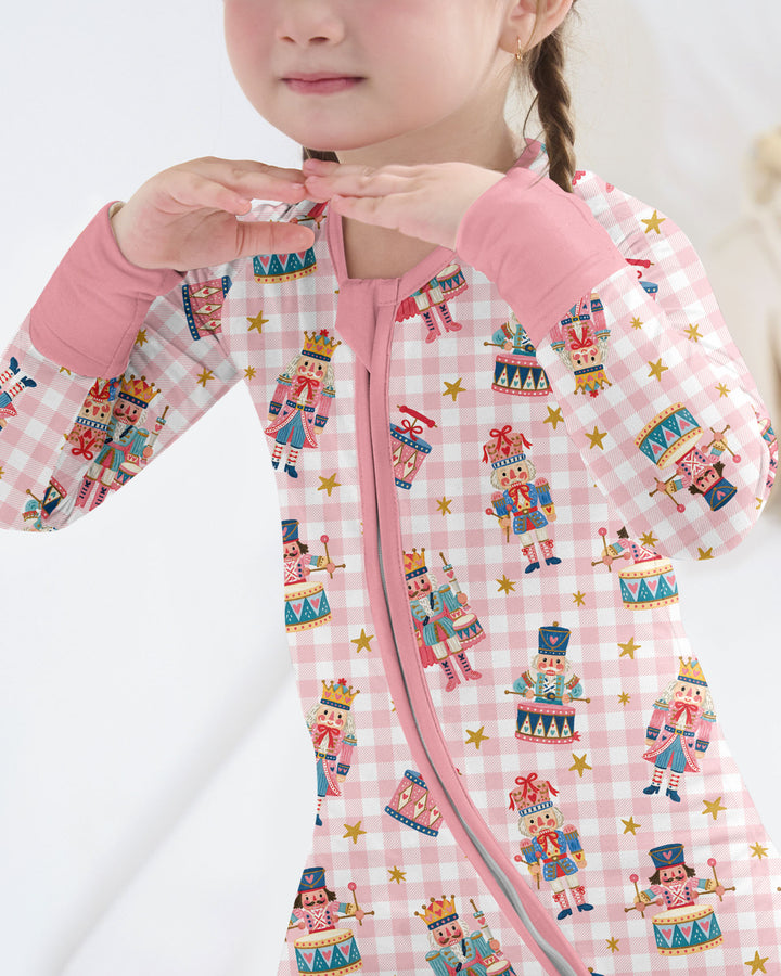 Whimsical Nutcracker Bamboo Convertible Zippy