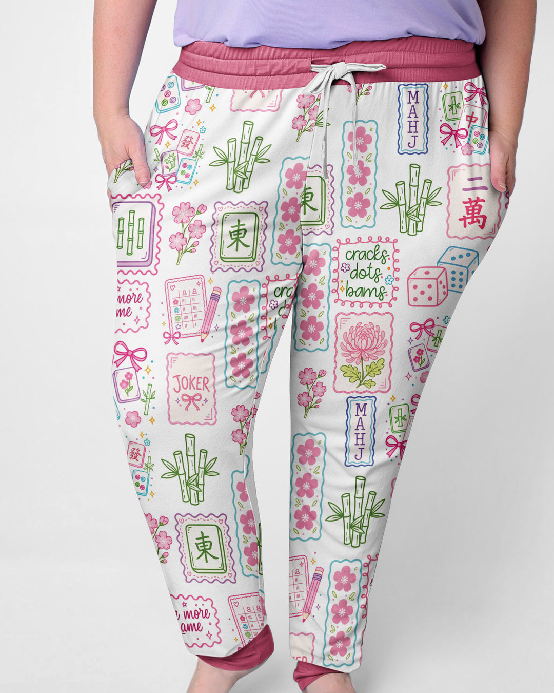 Cracks, Dots & Bams Mommy & Me Matching Bamboo Women Pajama Set
