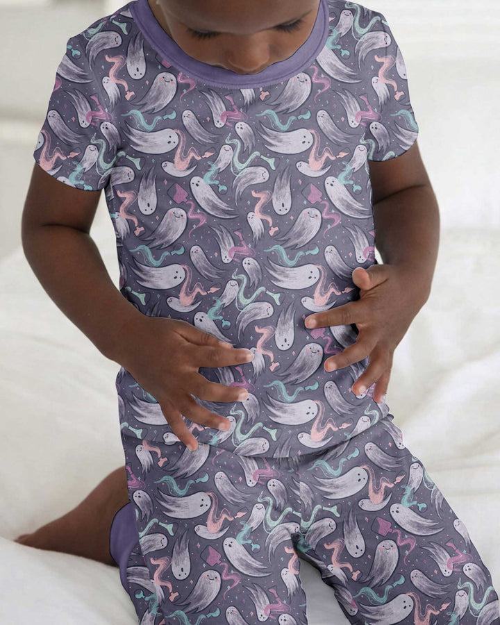 Whimsical Spirits Bamboo Two Piece Short Sleeve Pajama Set