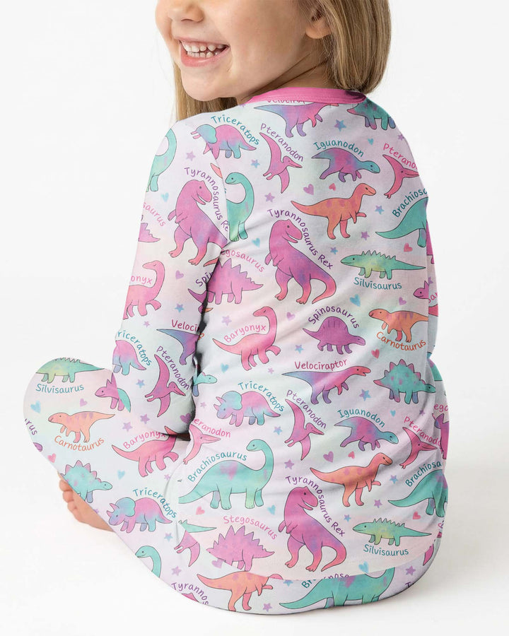 Template Bamboo Two Piece Long Sleeve Pyjamas Set
