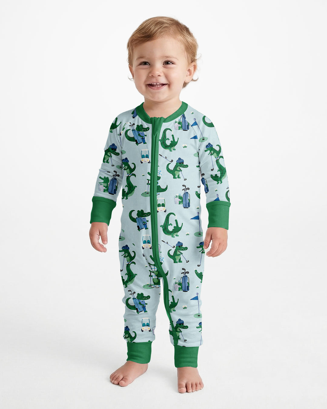 Golfing Gators Bamboo Convertible Zippy