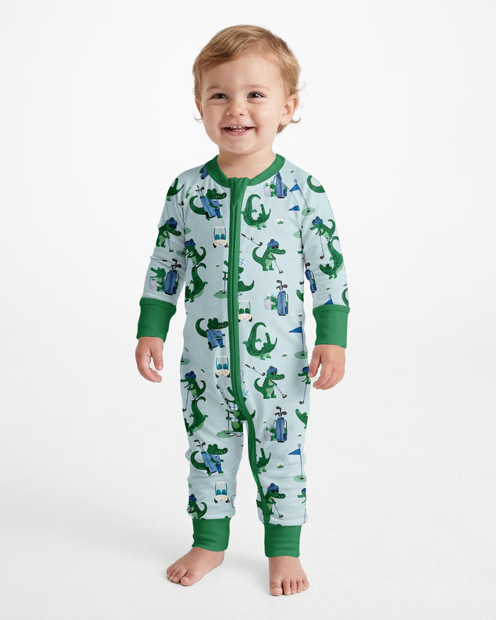 Golfing Gators Bamboo Convertible Zippy
