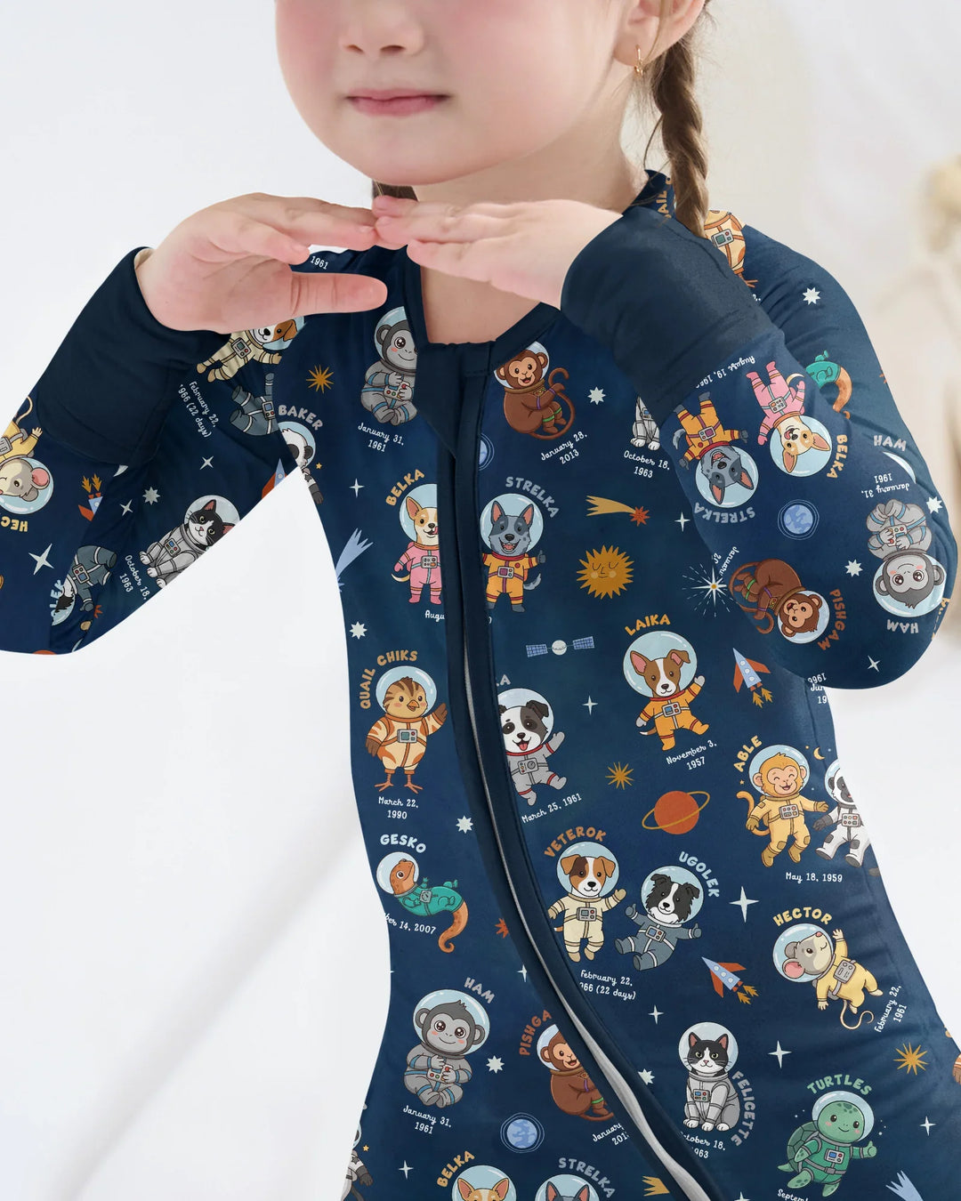 Animal Astronauts Bamboo Convertible Zippy