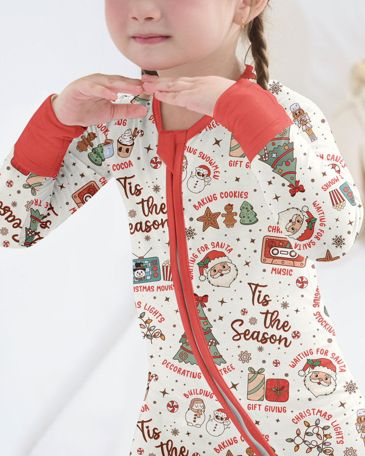 Tis The Season Retro Christmas Bamboo Convertible Zippy