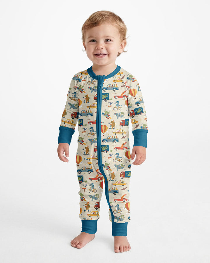 Monsters on the Move Bamboo Convertible Zippy