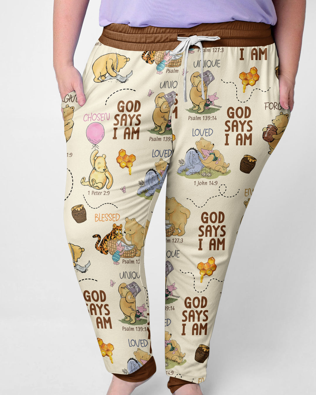 God Says I Am – Little Blessings Bamboo Women Pajama Set