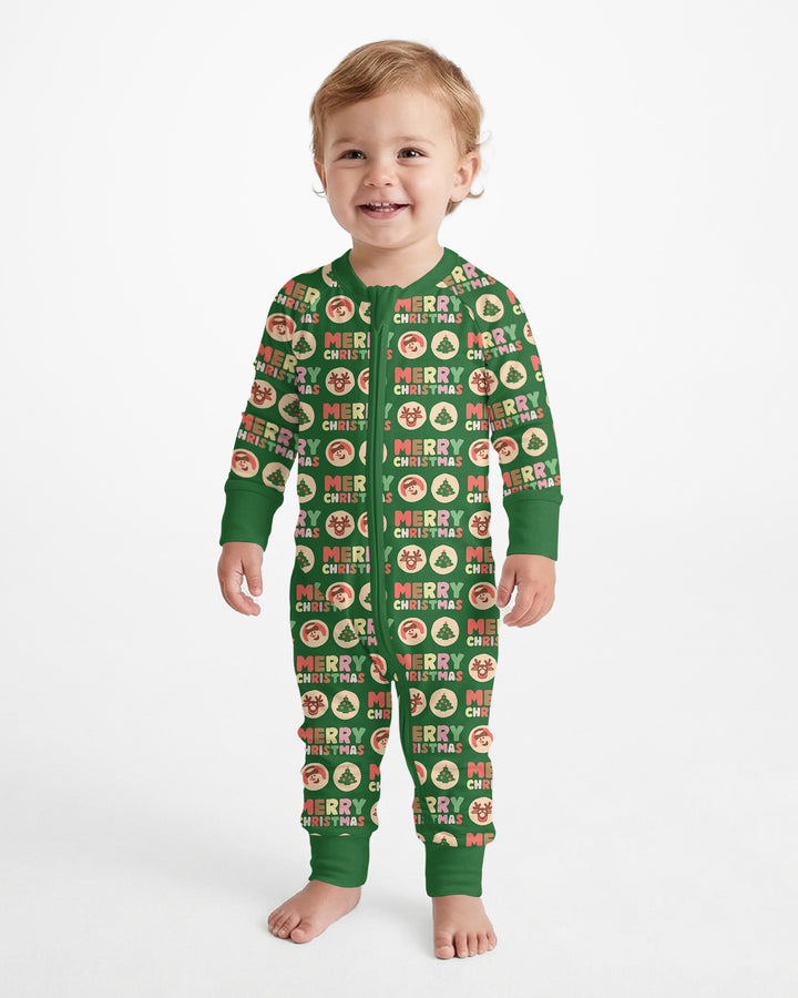 Merry Christmas Cookies Bamboo Convertible Zippy