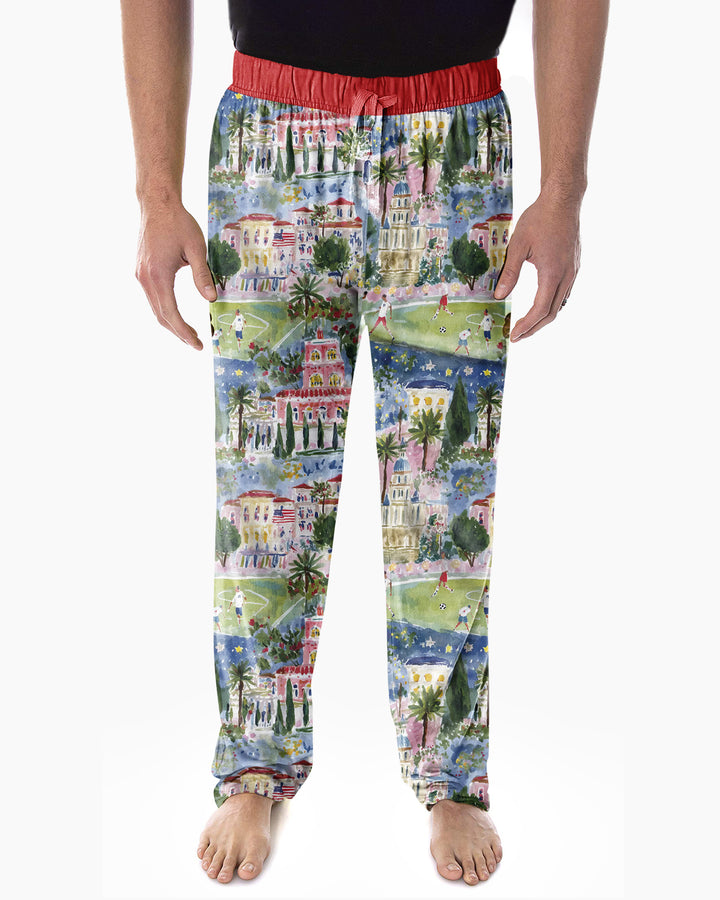 Soccer Tour 2026 Bamboo Men's Pajama Set