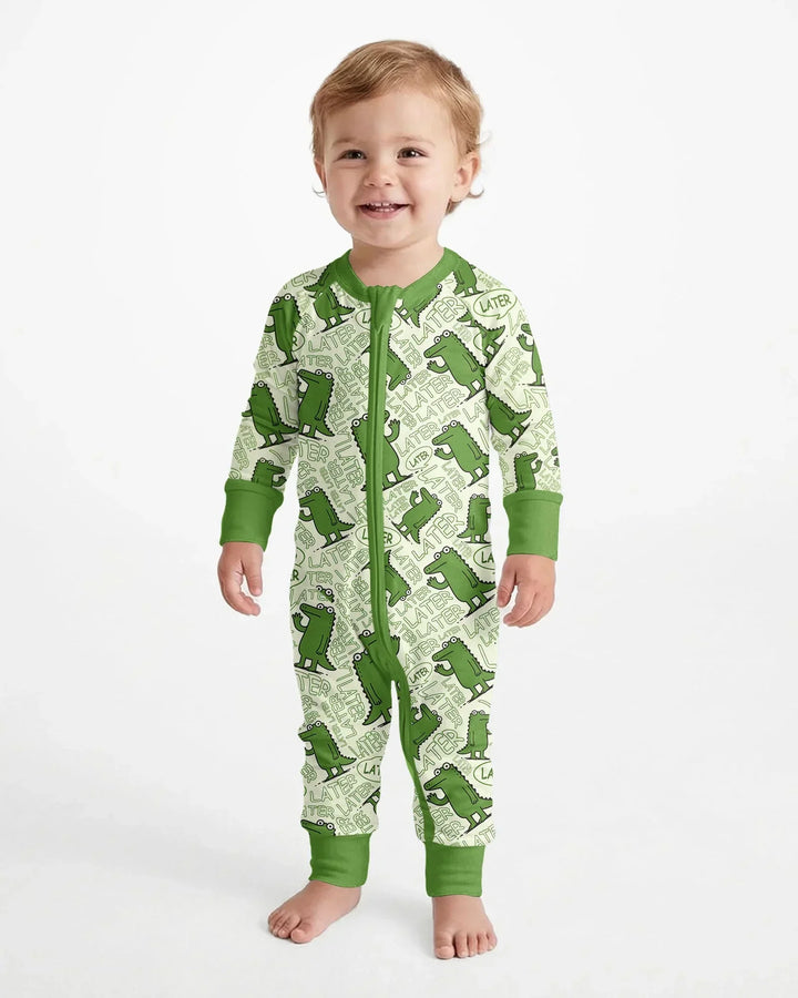 See you later, alligator! Bamboo Convertible Zippy