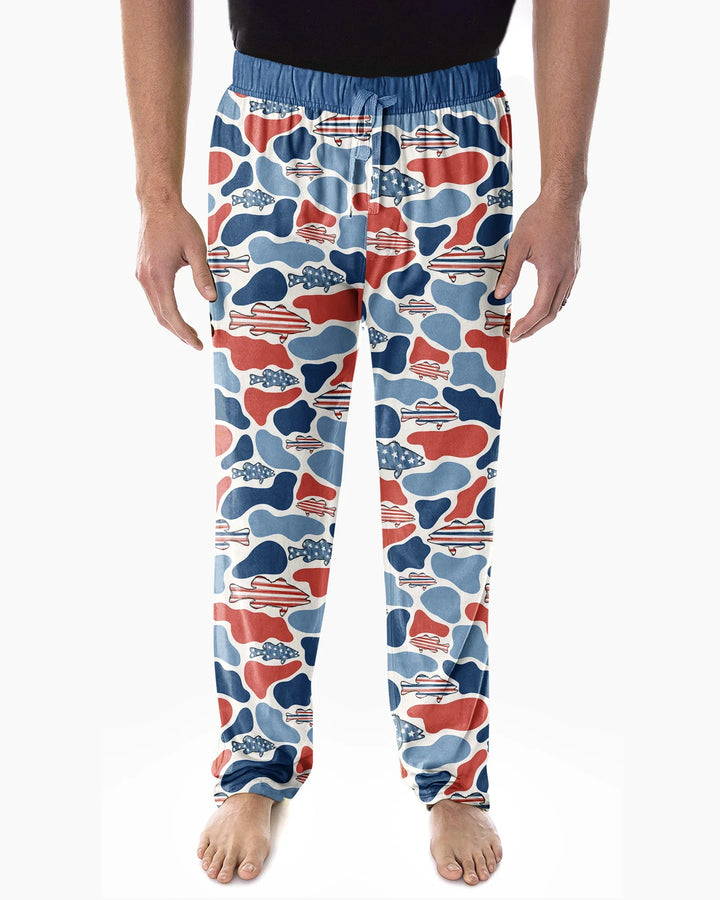 Reel America Daddy & Me Matching Bamboo Men's Pajama Set