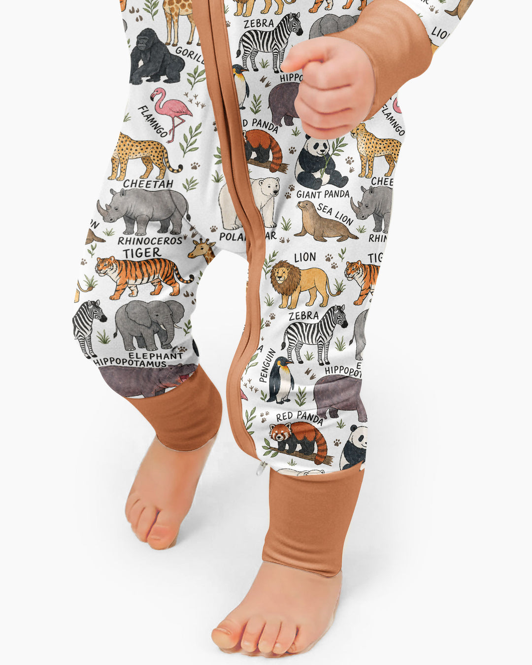 Zoo Animal Bamboo Convertible Zippy