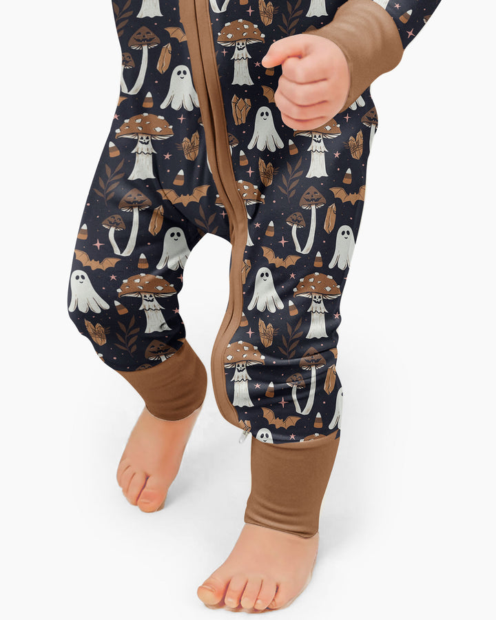 Retro Halloween Whimsy Bamboo Convertible Zippy