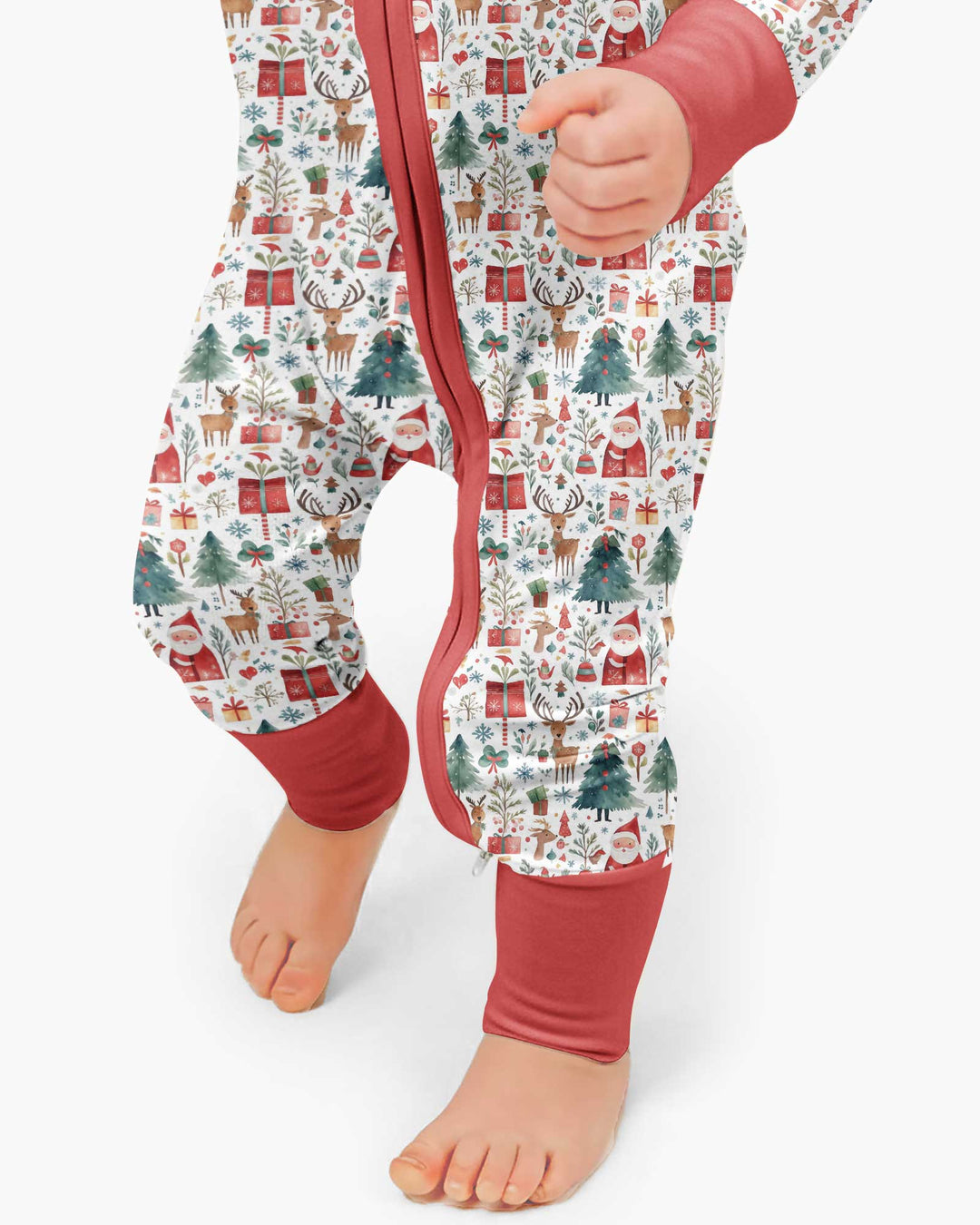 Christmas Tree Santa Bamboo Convertible Zippy