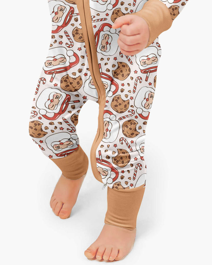 Santa's Cookie Break Bamboo Convertible Zippy