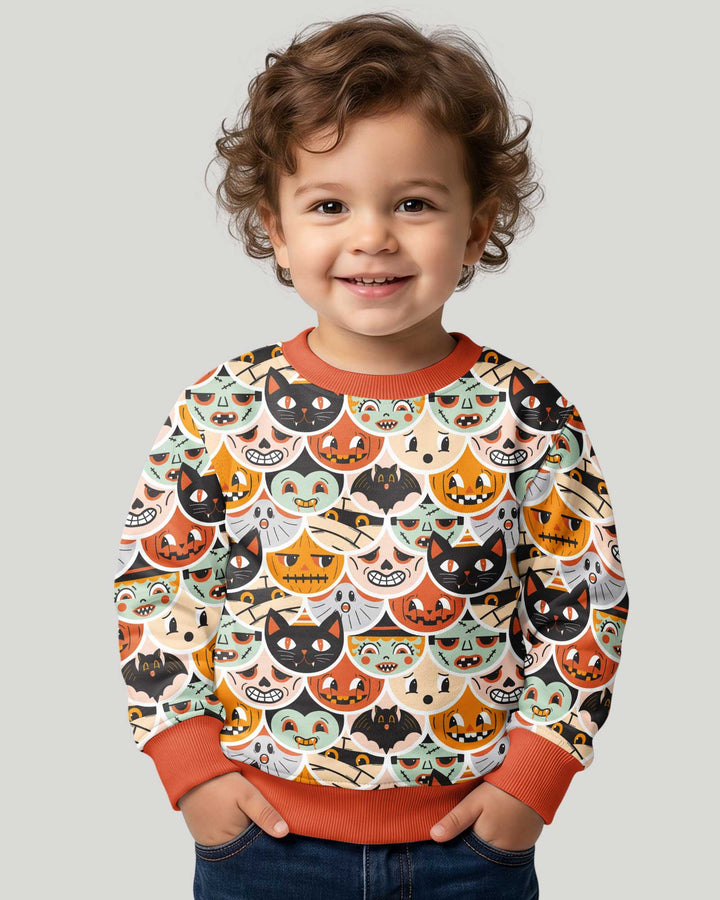 Monster Mash-Up Bamboo Crewneck Sweatshirt