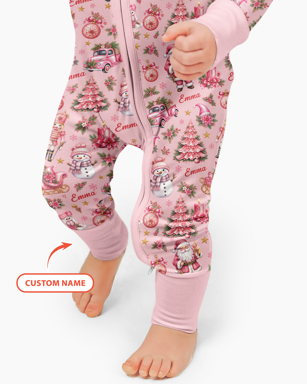 Christmas Tree Pinky Bamboo Convertible Zippy