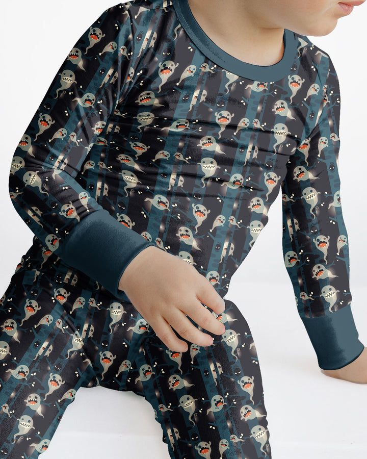 Scared yet Bamboo Two Piece Long Sleeve Pajama Set