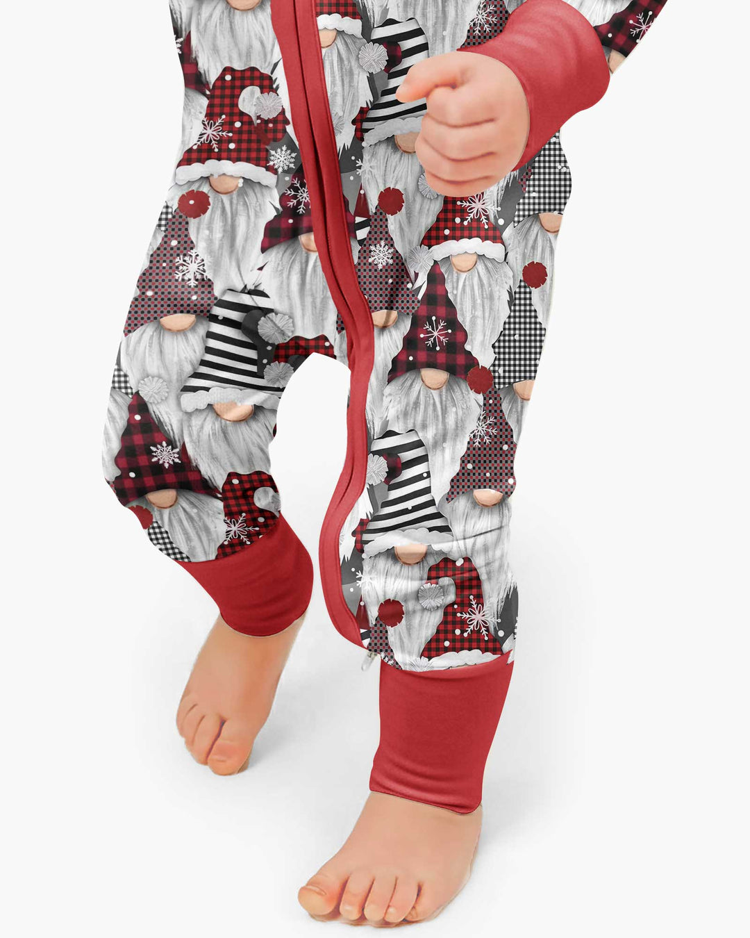 Christmas Gnome Bamboo Convertible Zippy