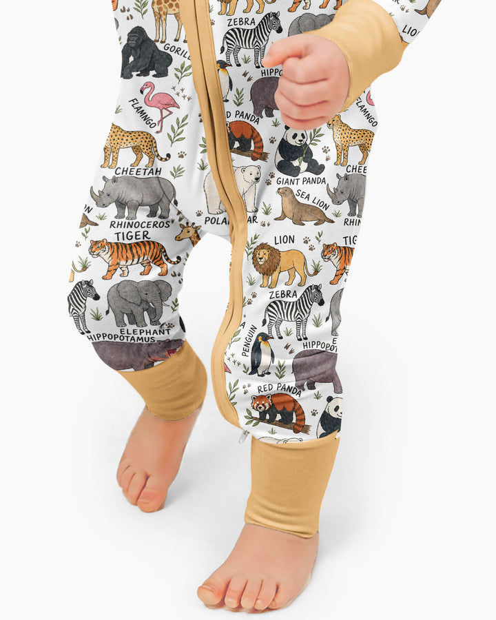 Zoo Animal Bamboo Convertible Zippy