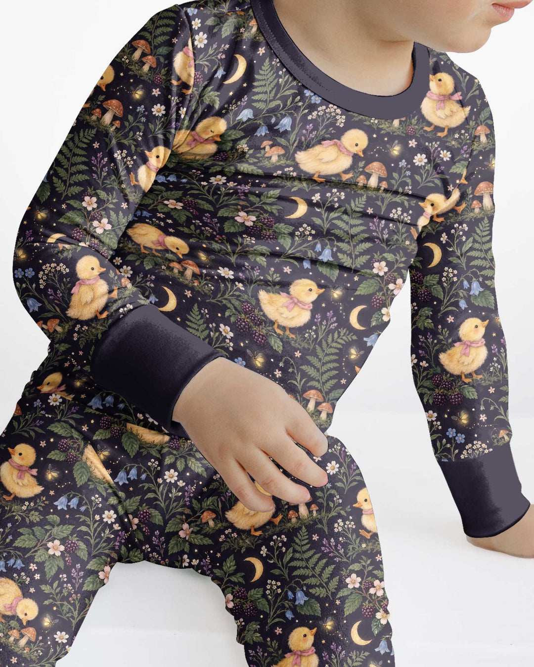Little Duckling Dreams Bamboo Two Piece Long Sleeve Pajama Set